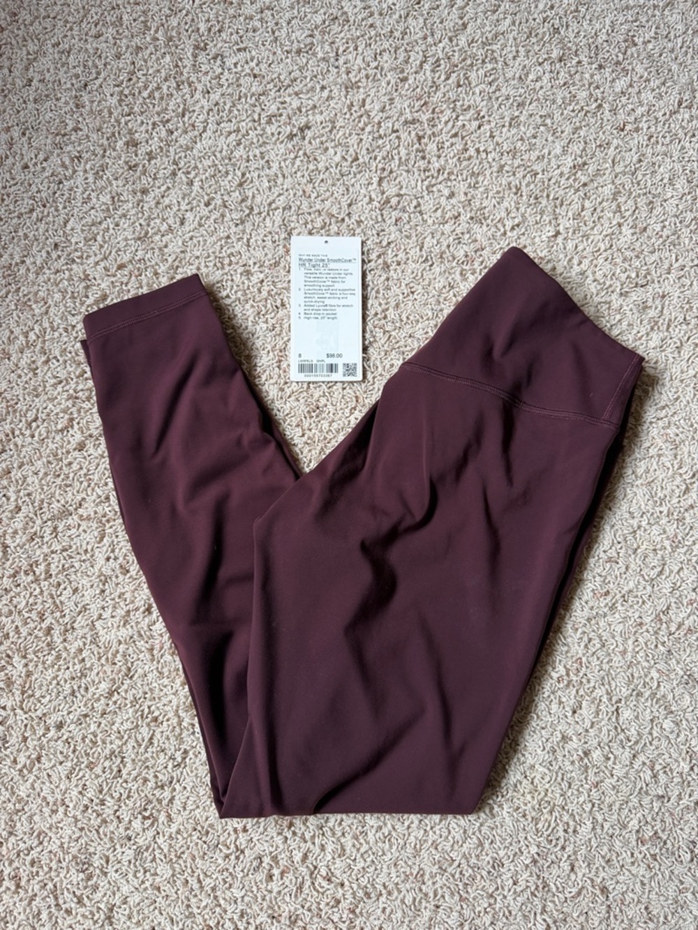 Lululemon Wunder Under SmoothCover High Rise tight 25”